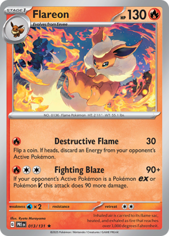 Flareon card art