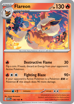 Flareon card art