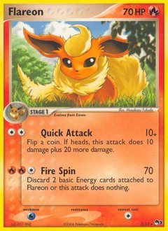 Flareon card art