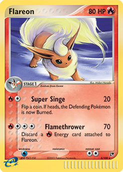 Flareon card art