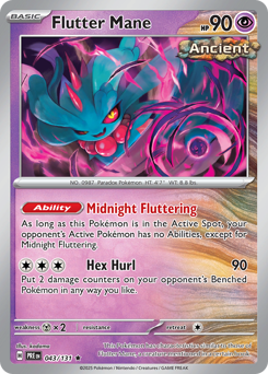 Flutter Mane card art