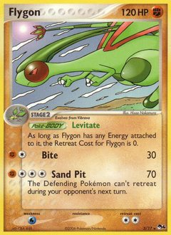 Flygon card art