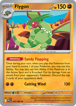 Flygon card art