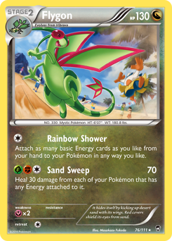 Flygon card art