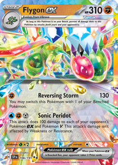 Flygon ex card art