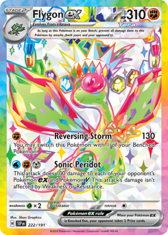 Flygon ex card art