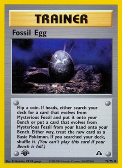 Fossil Egg card art
