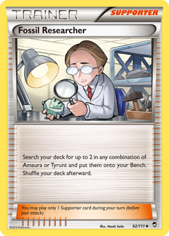 Fossil Researcher card art