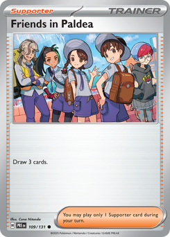 Friends in Paldea card art