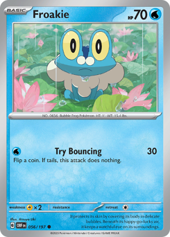 Froakie card art