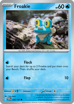 Froakie card art