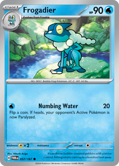 Frogadier card art