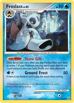 Froslass card art