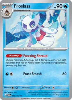Froslass card art