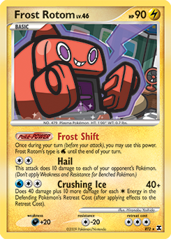 Frost Rotom card art