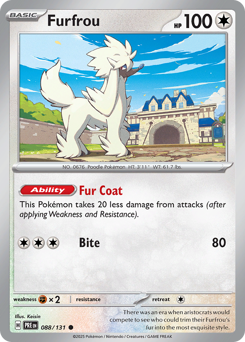 Furfrou card art