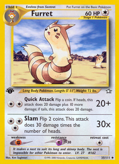 Furret card art