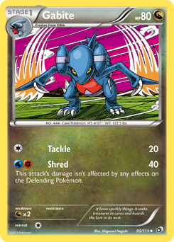 Gabite card art