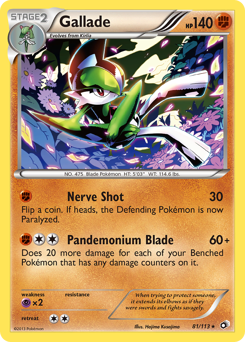 Gallade card art