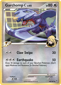Garchomp C card art