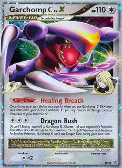 Garchomp C LV.X card art