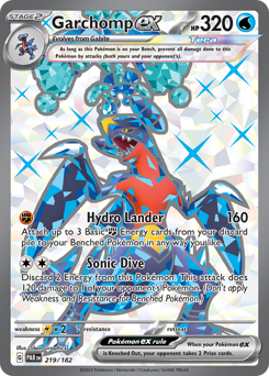 Garchomp ex card art
