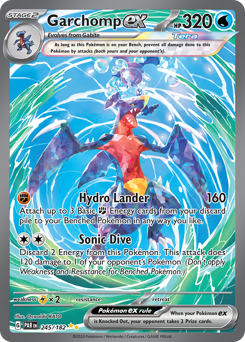 Garchomp ex card art
