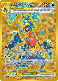Garchomp ex card art