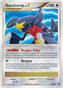 Garchomp LV.X card art