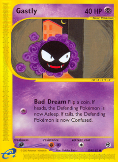 Gastly card art