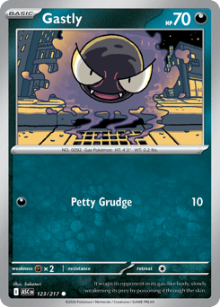Gastly card art
