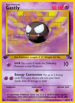 Gastly card art