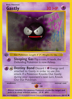 Gastly card art
