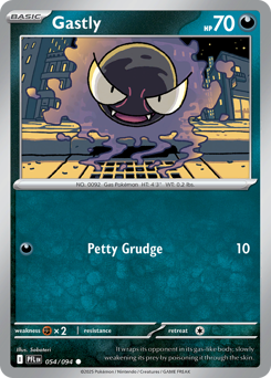 Gastly card art