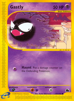Gastly card art