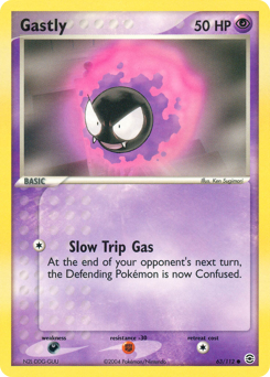 Gastly card art