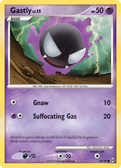 Gastly card art