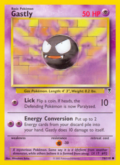 Gastly card art