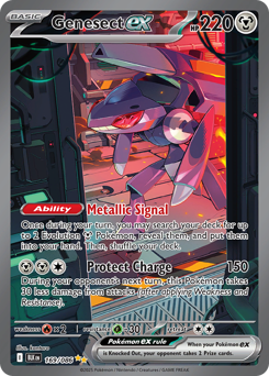Genesect ex card art