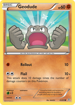Geodude card art