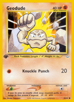 Geodude card art