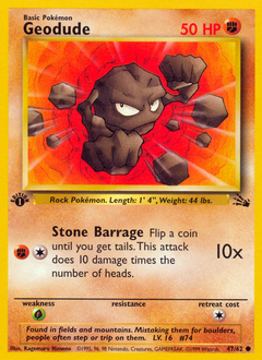 Geodude card art