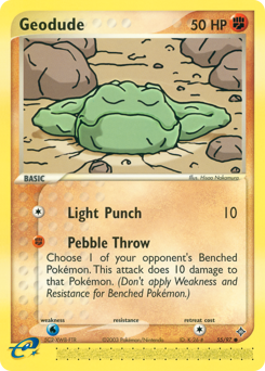 Geodude card art