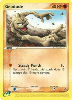 Geodude card art