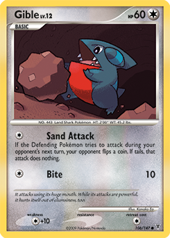 Gible card art