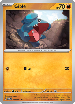 Gible card art