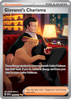 Giovanni's Charisma card art