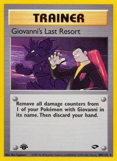 Giovanni's Last Resort card art