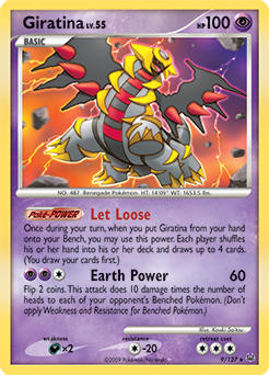 Giratina card art