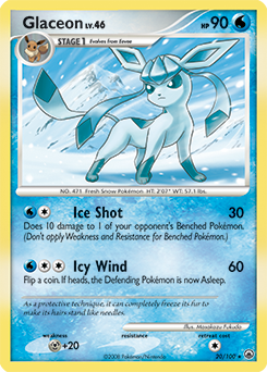 Glaceon card art